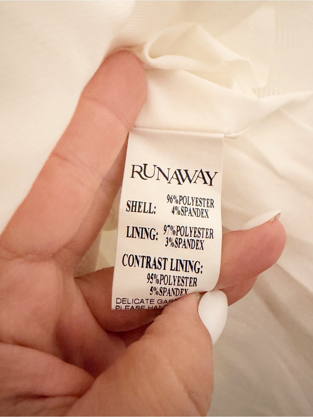 Runaway the Label Adaline Mini
Dress White Black Cocktail Size Small S - Picture 5 of 7